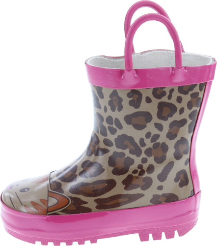 Static Footwear Kids Fashion Print Rain Boots