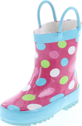 Static Footwear Kids Fashion Print Rain Boots