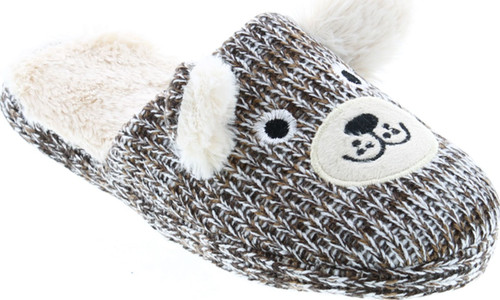 Sc Home Collection Womens Knit Slip On Fashion House Slippers