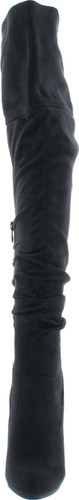 Forever Link Focus-33 36 Women's Fashion Stylish Pull On Over Knee High Sexy Boots