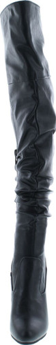 Forever Link Focus-33 36 Women's Fashion Stylish Pull On Over Knee High Sexy Boots