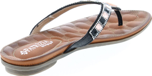 Patrizia By Spring Step Women's Rafiki Jeweled Thong Sandals