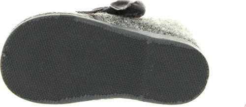 Cienta Girls Silver Plata Cute European Warm Slippers With Bow
