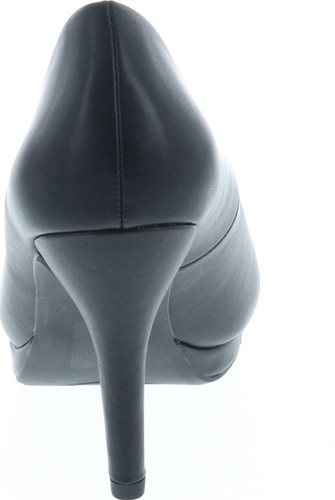 Women's Classic Dress Pump W Extra Cushioned In Sole Round Toe & Platform