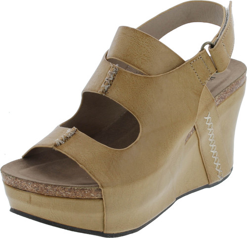 Pierre Dumas Hester-10 Women Low Wedge With An Adjustable Side Buckle