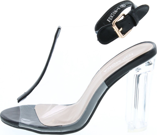 TOP MODA Women's All But Average Chunky Heel