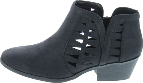 Soda Women's Closed Toe Multi Strap Ankle Bootie