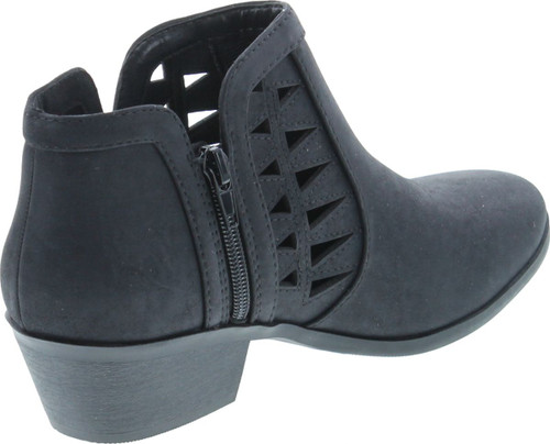 Soda Women's Closed Toe Multi Strap Ankle Bootie