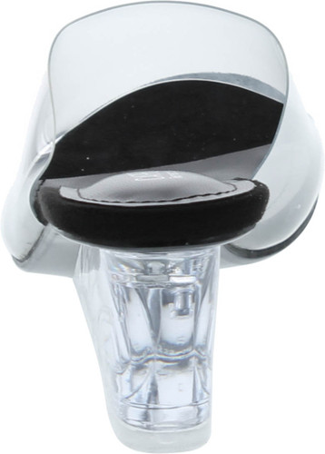 Cape Robbin Uchee Clear Chunky Block Low Wedge Heels For Women Transparent Open Toe Shoes Heels For Women