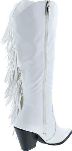Cape Robbin Cowtown Cowboy Mid Calf Boots Women Western Cowgirl Boots With Chunky Block Heels