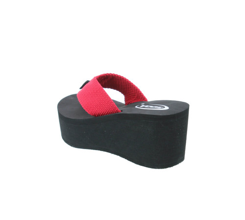 Soda Womens Oxley-S Flip Flop Platform Sandal