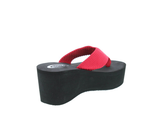 Soda Womens Oxley-S Flip Flop Platform Sandal