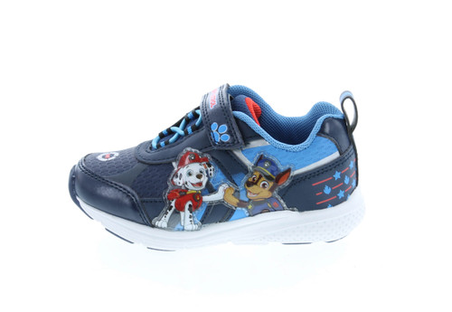 Boys Paw Patrol Lightweight Sneaker With Easy Strap Closure