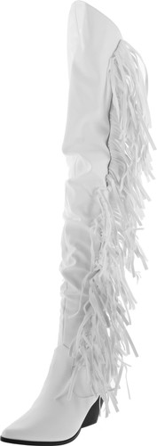 Cape Robbin Gabanna Cowboy Over The Knee Boots Women, Western Cowgirl Boots Fashion Dress Fringe Boots For Women