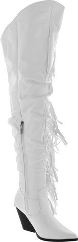 Cape Robbin Gabanna Cowboy Over The Knee Boots Women, Western Cowgirl Boots Fashion Dress Fringe Boots For Women
