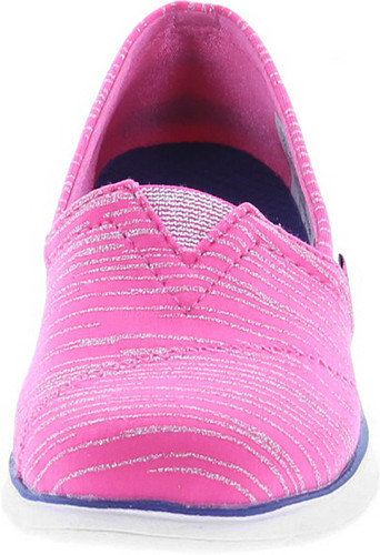 Skechers Girls' Pureflex Shimmer Stripes Alpargata