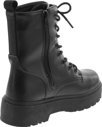 Yoki Women's Kenzo-06 Combat Boot