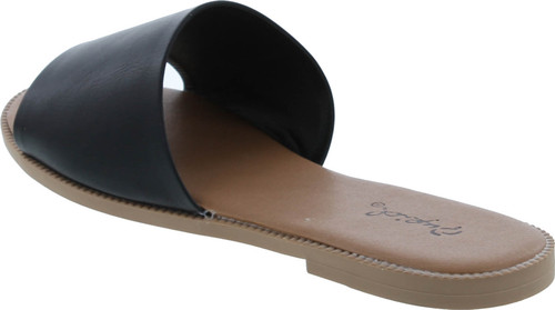 Qupid Desmond Slides For Women Single Band Slide Sandals For Women