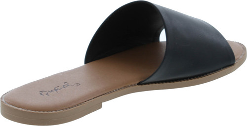 Qupid Desmond Slides For Women Single Band Slide Sandals For Women