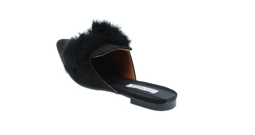 Cape Robbin Fine Furry Flat Black