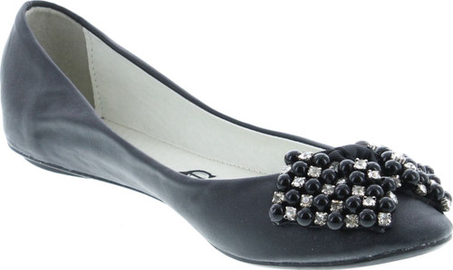 Gcny Womens Pearl Fashion Dress Flats Shoes