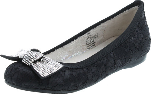 Stuart Weitzman Girls Fiona Lace Dress Shoes