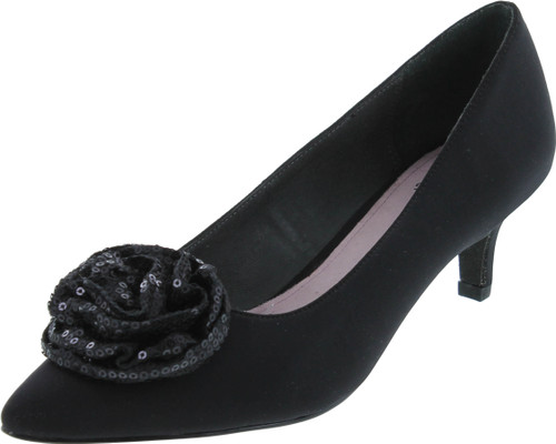 Esporre Womens Elegant Low Dress Heel Pump Shoes