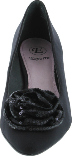Esporre Womens Elegant Low Dress Heel Pump Shoes