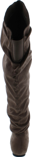 Nature Breeze Vickie Women's Over The Knee Slouchy Boots