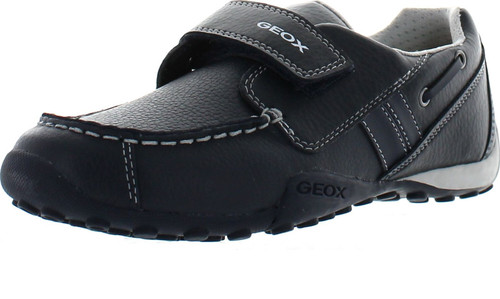 Geox Boys Jr Snake Moc Dress Casual Loafers Shoes