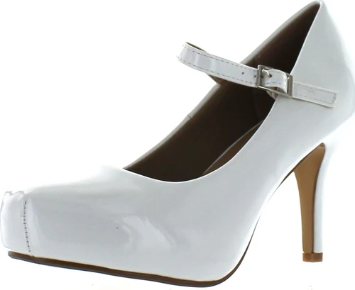 Delicacy Cyndi-91 Women's Hot Fashion Ankle Strap Mary Jane Dress Pumps Shoes