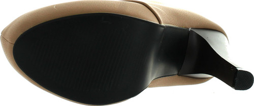 Top Moda Polish-6 Womens Lace-Up Hidden Platform Ankle Boots