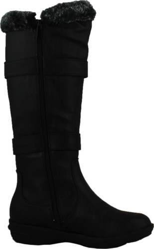 Forever Aura-43 Womens Double Straps Knee High Boots Winter Boots