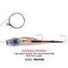 Rigging Option - Mustad High Speed Twin Hook Shackle Rig with Wire Leader