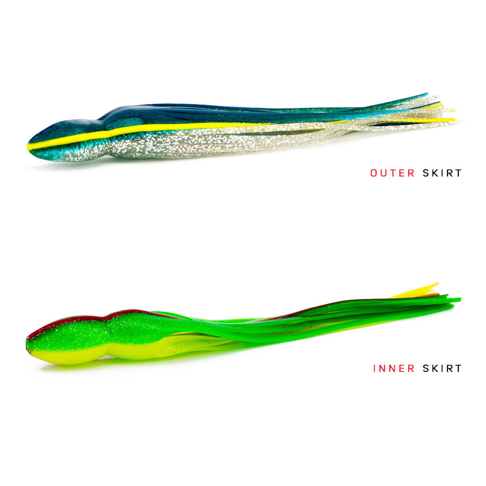 2 New Big Game Smoker Skirt Trolling Fishing Lure 11 2 New Big Game Smoker Skirt Trolling Fishing Lure 11