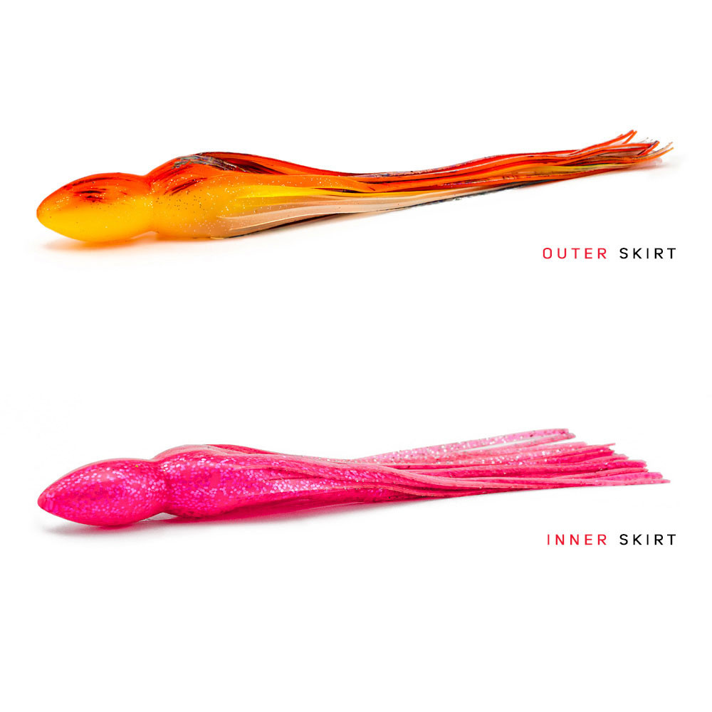 Sprocket Flaming Kajiki Trolling Lure | Zacatak Lures