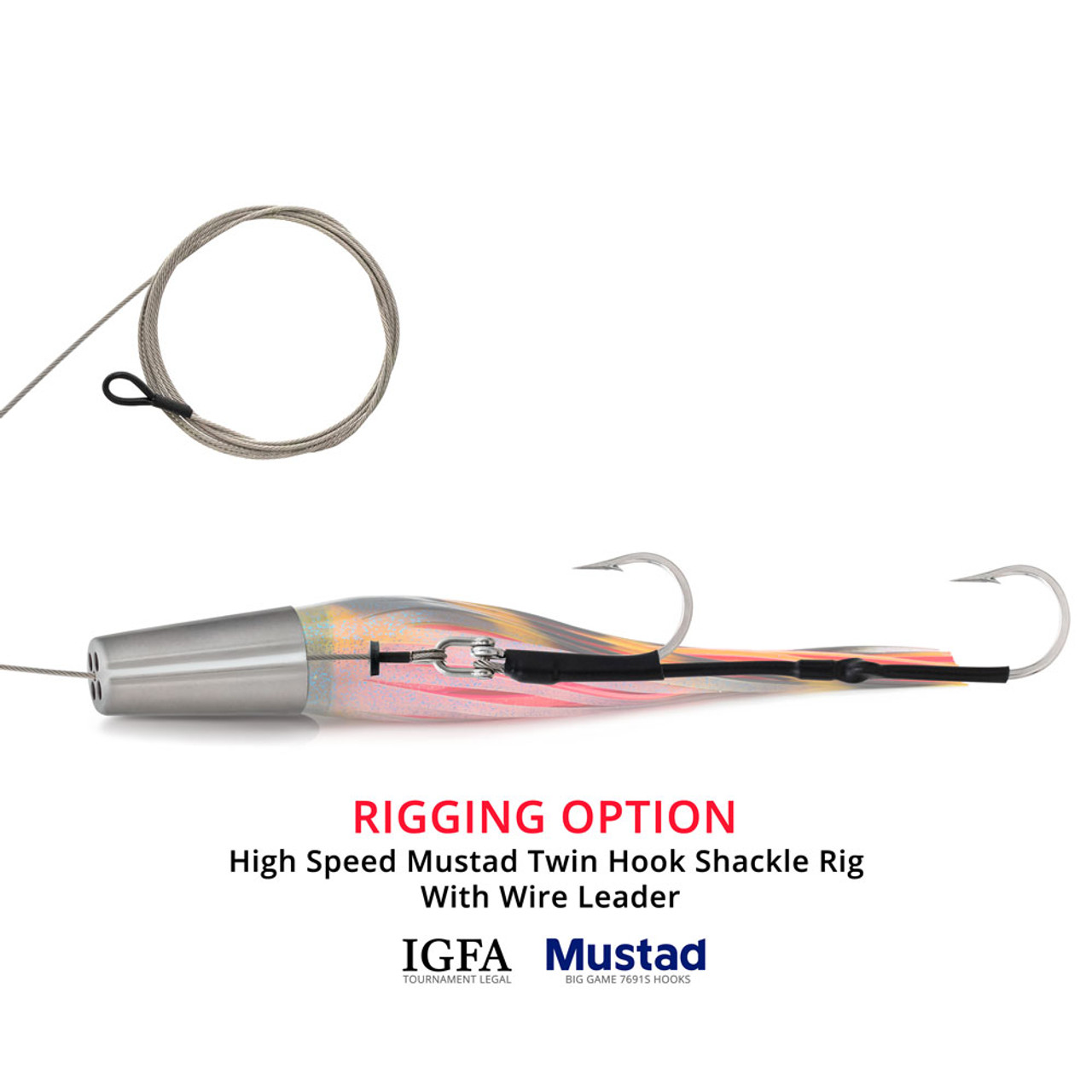 Molokai Jet Flying Fish Trolling Lure | Zacatak Lures