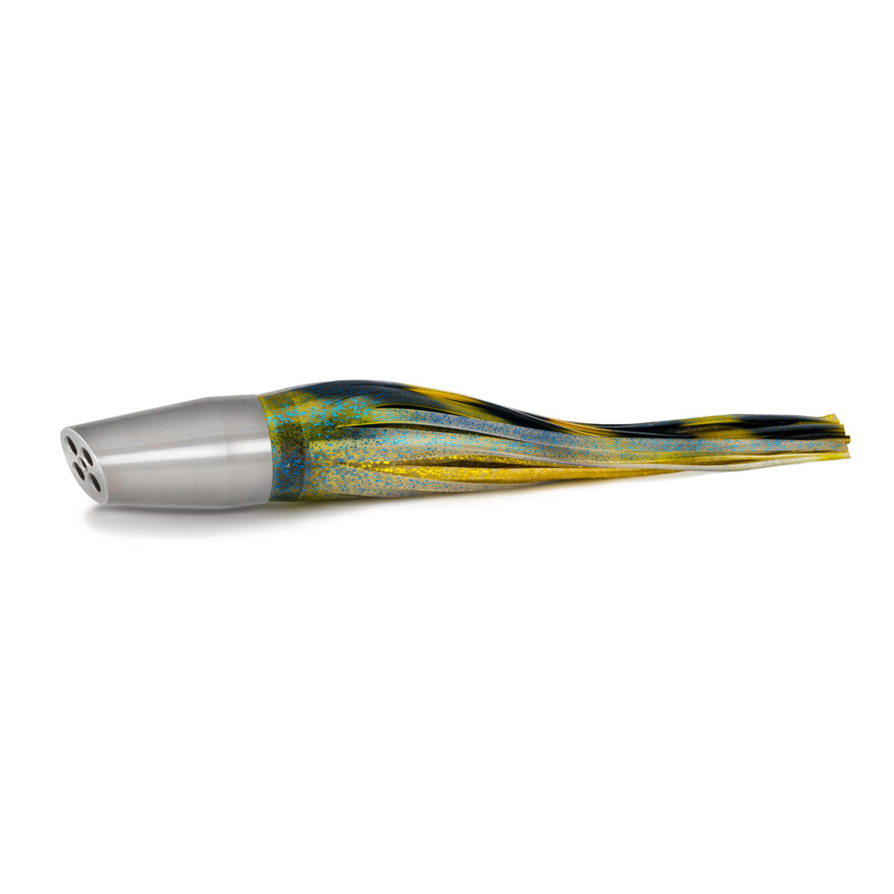 Bullet Head Trolling Lure, Green/yellow/black 12 Inch [CTTLB1265] - $9.49 :  Almost Alive Lures, The best there ever was.