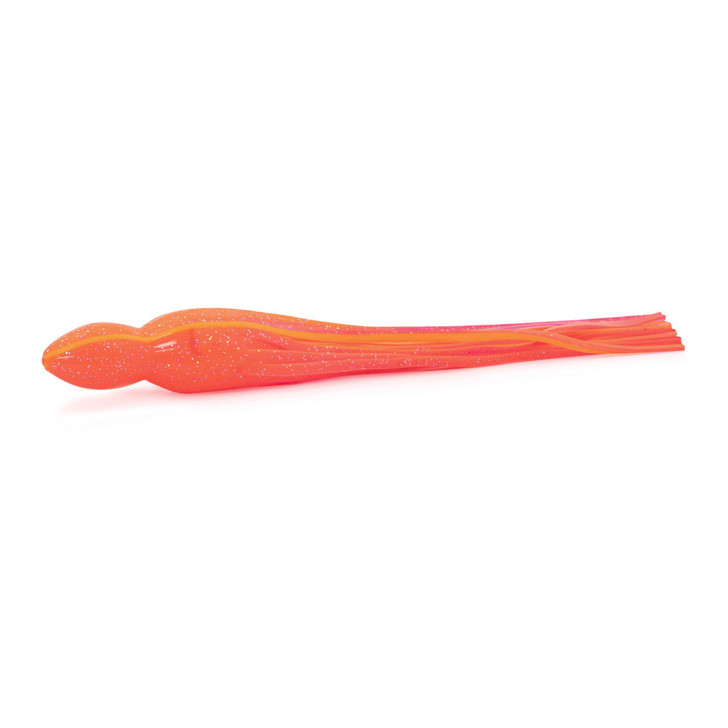 Orange Pink Trolling Lure Replacement Skirt