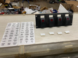 4 Switch Console Mount 4 Switch Console Mount