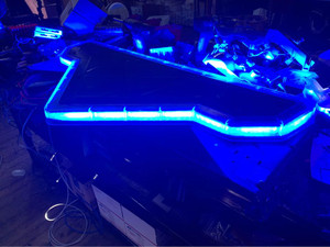 44" Federal signal Valor DUO Blue White front Blue Amber rear 44" Federal signal Valor DUO Blue White front Blue Amber rear