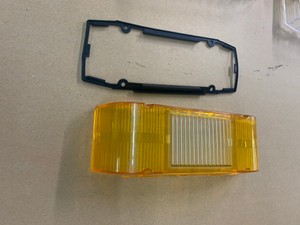 AMBER END CAP With Alley Cutout for EDGE 9000