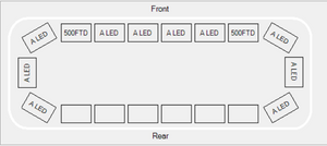 49 or 54" Liberty Front and sides only AMBER