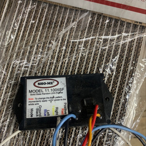 Sho-Me 11.1005SF LED Flasher with Strobe Style Patterns