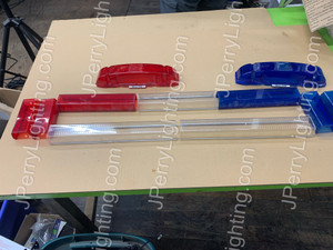 Used lens kit for 49" Liberty/Patriot Style 2 RED BLUE