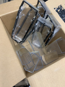 Used CLEAR lens kit for 50" Freedom 12" endcaps Used CLEAR lens kit for 50" Freedom 12" endcaps