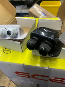 BLACK Roof Mount Cable Entry For Lightbars BLACK Roof Mount Cable Entry For Lightbars