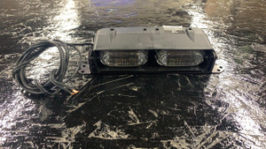 Code 3 Essex RED BLUE Dual Head Dash/Deck Light, Permanent mount ESX2RD-RB Code 3 Essex RED BLUE Dual Head Dash/Deck Light, Permanent mount ESX2RD-RB