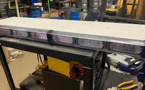 49" WECAN Whelen Liberty RED with DUO RED AMBER TA