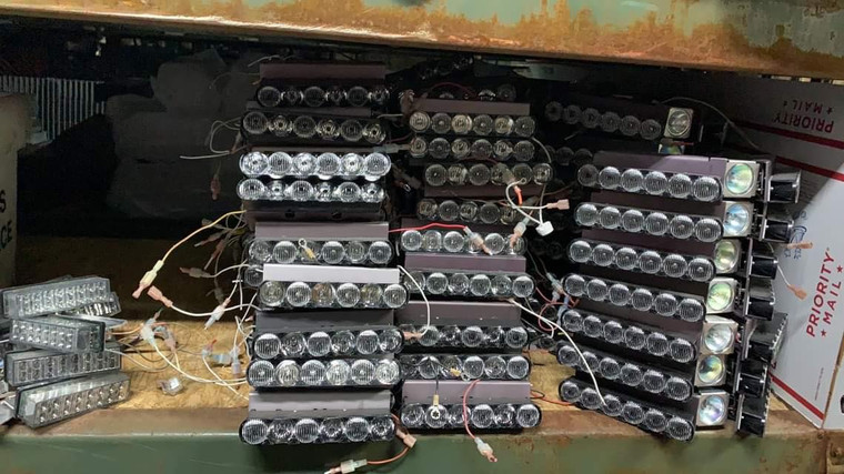 Code3 RX2100 6 LED 6up  inner heads CHOOSE COLOR
